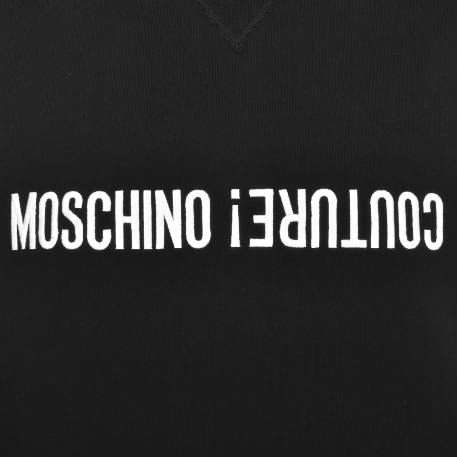 Moschino Sweatshirt Hoodie Black | Mainline Menswear United